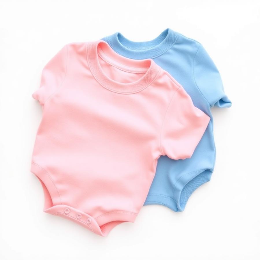 Soft Cotton Baby Onesie Set